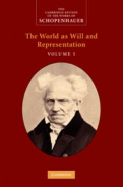 Schopenhauer: 'The World as Will and Representation': Volume 1 (eBook, PDF)