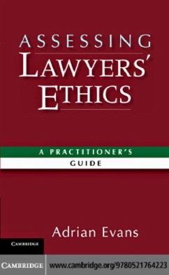 Cover Assessing Lawyers' Ethics (eBook, PDF)