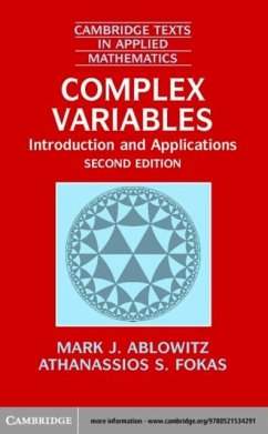 Complex Variables (eBook, PDF) - Ablowitz, Mark J.