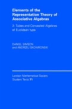 Elements of the Representation Theory of Associative Algebras: Volume 2, Tubes and Concealed Algebras of Euclidean type (eBook, PDF) - Simson, Daniel