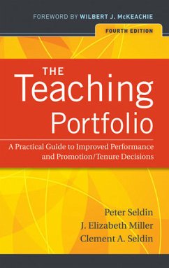 The Teaching Portfolio (eBook, PDF) - Seldin, Peter; Miller, J. Elizabeth; Seldin, Clement A.