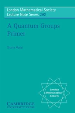 Quantum Groups Primer (eBook, PDF) - Majid, Shahn