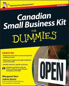 Canadian Small Business Kit For Dummies (eBook, PDF) - Kerr, Margaret; Kurtz, Joann