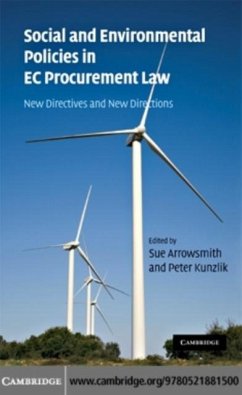 Cover Social and Environmental Policies in EC Procurement Law (eBook, PDF)