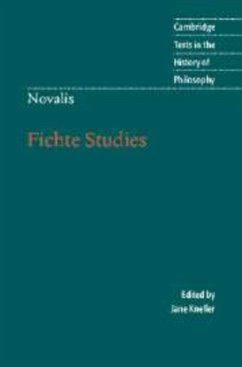 Novalis: Fichte Studies (eBook, PDF) - Novalis