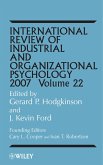 International Review of Industrial and Organizational Psychology 2007, Volume 22 (eBook, PDF)