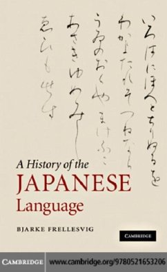 History of the Japanese Language (eBook, PDF) - Frellesvig, Bjarke