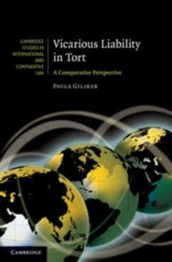 Vicarious Liability in Tort (eBook, PDF) - Giliker, Paula