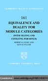 Equivalence and Duality for Module Categories with Tilting and Cotilting for Rings (eBook, PDF)