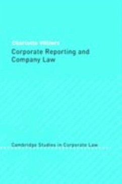 Cover Corporate Reporting and Company Law (eBook, PDF)