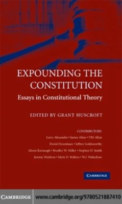 Expounding the Constitution (eBook, PDF)