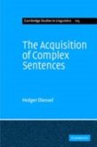 Acquisition of Complex Sentences (eBook, PDF)