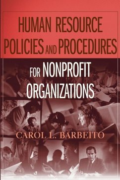 Human Resource Policies and Procedures for Nonprofit Organizations (eBook, PDF) - Barbeito, Carol L.