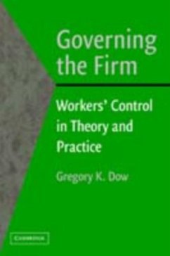 Governing the Firm (eBook, PDF) - Dow, Gregory K.