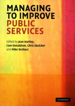 Cover Managing to Improve Public Services (eBook, PDF)