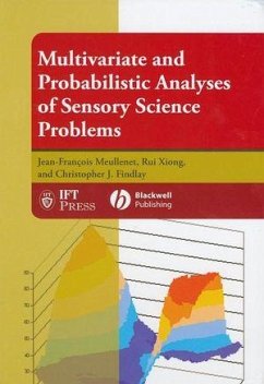 Multivariate and Probabilistic Analyses of Sensory Science Problems (eBook, PDF) - Meullenet, Jean-François; Xiong, Rui; Findlay, Christopher J.