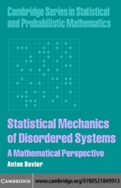 Statistical Mechanics of Disordered Systems (eBook, PDF) - Bovier, Anton