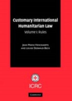 Cover Customary International Humanitarian Law: Volume 1, Rules (eBook, PDF)