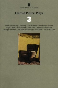 Harold Pinter Plays 3 (eBook, ePUB) - Pinter, Harold