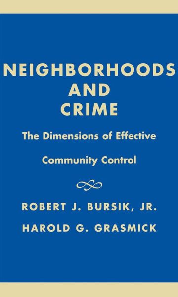 Neighborhoods and Crime (eBook, ePUB)