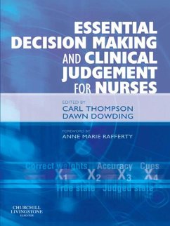 Cover Essential Decision Making and Clinical Judgement for Nurses E-Book (eBook, ePUB)