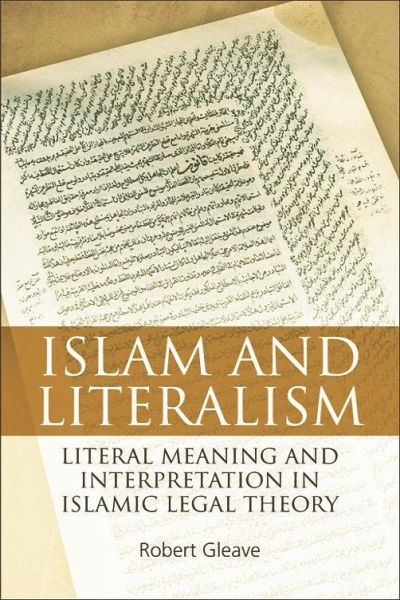 Islam and Literalism (eBook, PDF) Islam and Literalism (eBook, PDF)