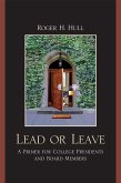 Lead or Leave (eBook, ePUB)