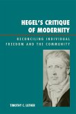 Hegel's Critique of Modernity (eBook, ePUB)
