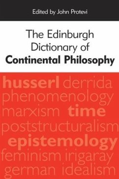 Cover Edinburgh Dictionary of Continental Philosophy (eBook, PDF)