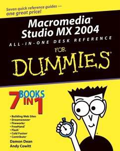 Macromedia Studio MX 2004 All-in-One Desk Reference For Dummies (eBook, PDF) - Dean, Damon; Cowitt, Andy; Finkelstein, Ellen; Sahlin, Doug; Mccue, Camille