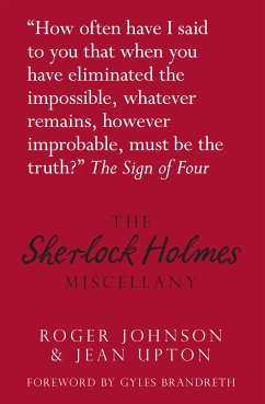 The Sherlock Holmes Miscellany (eBook, ePUB) - Johnson, Roger; Upton, Jean