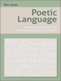 Poetic Language (eBook, PDF) - Jones, Tom