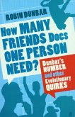 How Many Friends Does One Person Need? (eBook, ePUB)