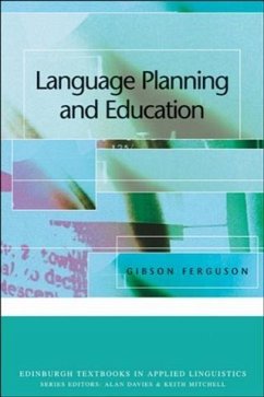 Cover Language Planning and Education (eBook, PDF)