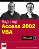 Beginning Access 2002 VBA (eBook, PDF)