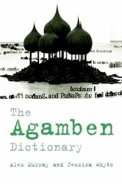 Cover Agamben Dictionary (eBook, PDF)