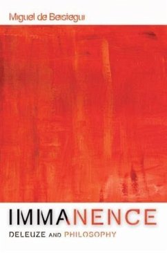 Cover Immanence - Deleuze and Philosophy (eBook, PDF)
