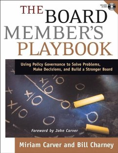 The Board Member's Playbook (eBook, PDF) - Carver, Miriam; Charney, Bill