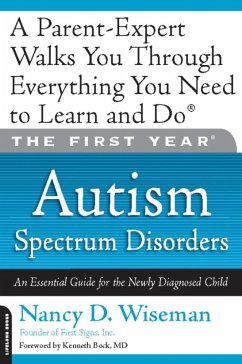 The First Year: Autism Spectrum Disorders (eBook, ePUB) - Wiseman, Nancy D.