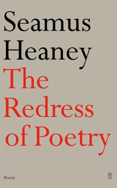 The Redress of Poetry (eBook, ePUB) - Heaney, Seamus