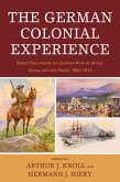 The German Colonial Experience (eBook, ePUB)