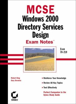 Cover MCSE Windows 2000 Directory Services Design Exam Notes (eBook, PDF)