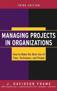 Managing Projects in Organizations (eBook, PDF) - Frame, J. Davidson