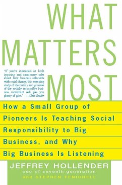 What Matters Most (eBook, ePUB) - Hollender, Jeffrey