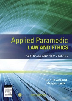 Applied Paramedic Law and Ethics (eBook, ePUB) - Townsend, Ruth; Luck, Morgan