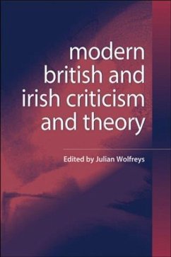 Cover Modern British and Irish Criticism and Theory (eBook, PDF)