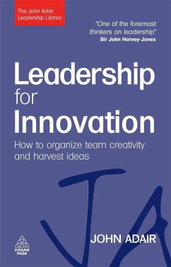 Leadership for Innovation (eBook, ePUB) - Adair, John