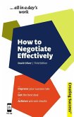 How to Negotiate Effectively (eBook, ePUB)