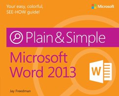 Microsoft Word 2013 Plain & Simple (eBook, ePUB) - Freedman, Jay