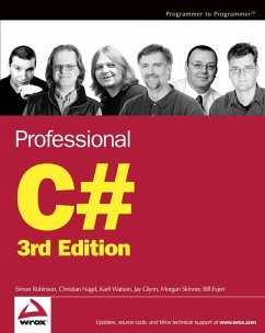 Professional C# (eBook, PDF) - Robinson, Simon; Nagel, Christian; Watson, Karli; Glynn, Jay; Skinner, Morgan; Evjen, Bill